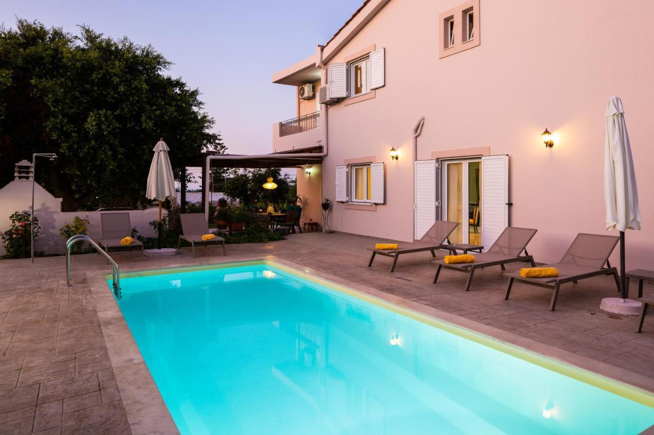 Carpe Diem-Luxury Villa With Private Pool Agia Paraskevi  Bagian luar foto