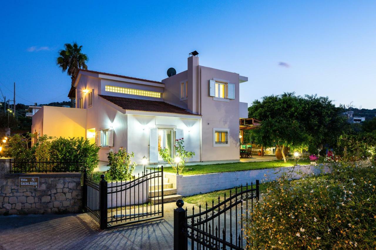 Carpe Diem-Luxury Villa With Private Pool Agia Paraskevi  Bagian luar foto